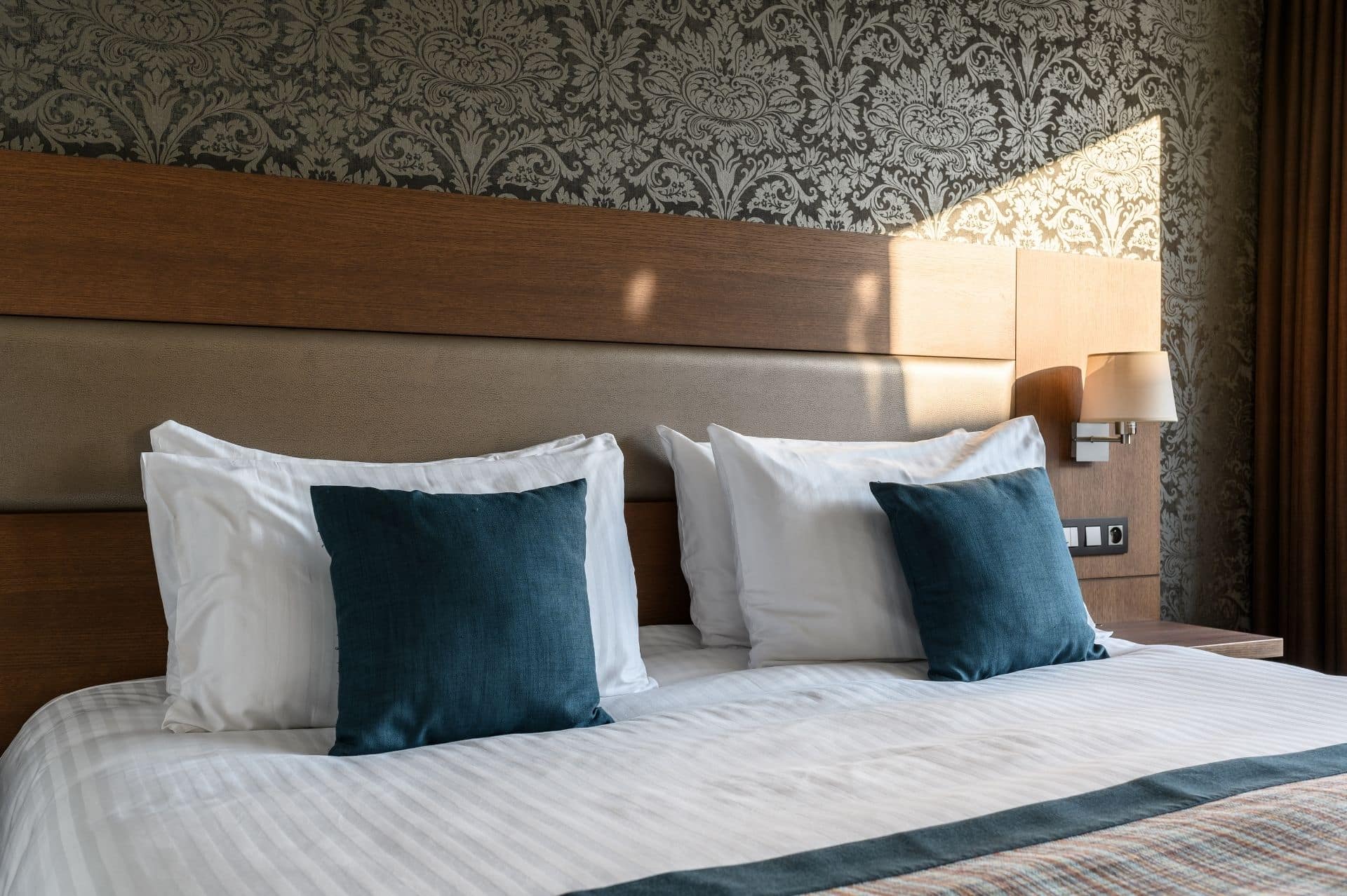 Lit dans les chambres de Leopold Hotel Oudenaarde