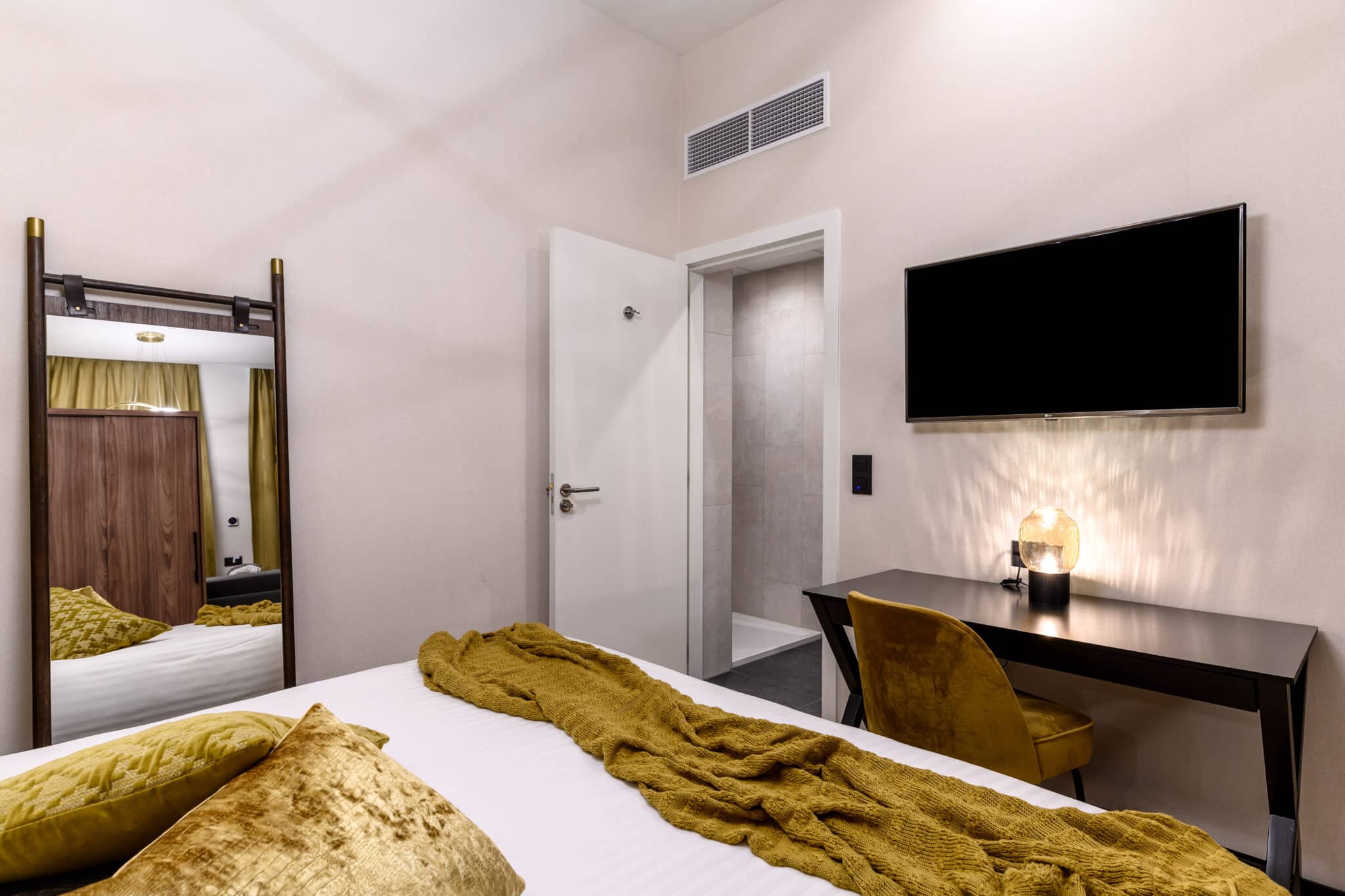 Interior Details of Deluxe Studio at Leopold Hotel Oudenaarde